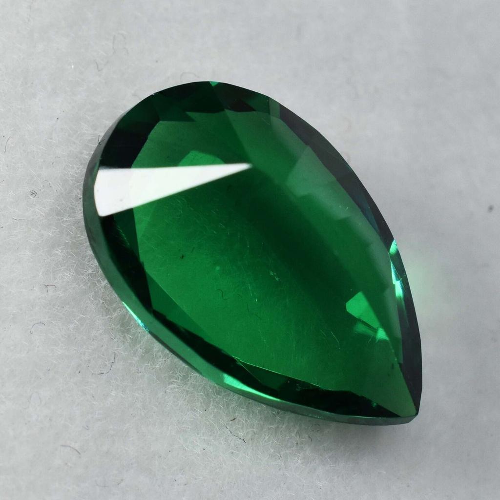 AAA++ NATURAL Green Garnet Beautiful PEAR Cut 8.90 Ct Loose Gemstone