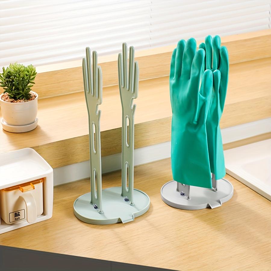 A Drying Rack for Kitchen Rubber Gloves, a Holder for Gloves, And a Storage Rack for Towels In The Kitchen And Bathroom.