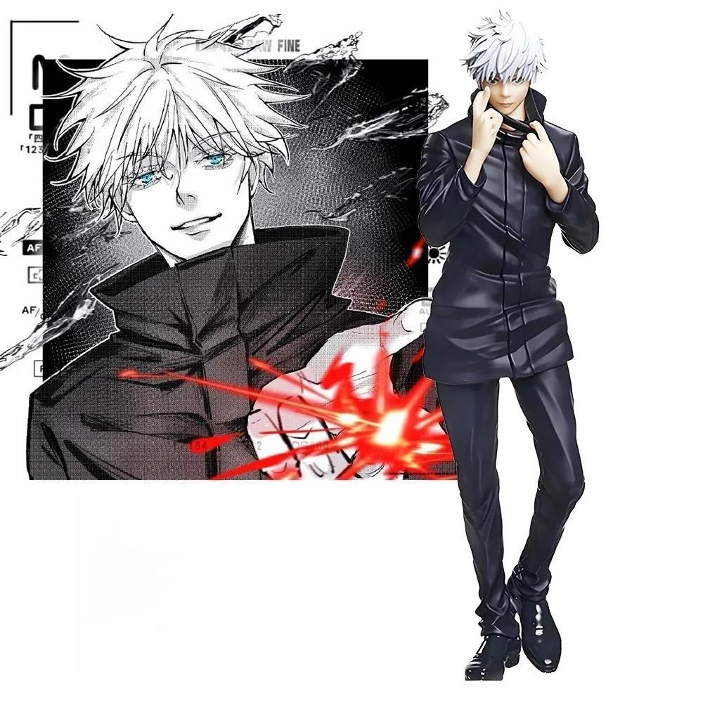 Jujutsu Kaisen Actionfiguren-Set - Itadori Yuji & Gojo Satoru PVC Sammlermodell Anime Spielzeug Geschenk für Jungen