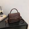 Women'S Bag Small Square Bag Press Shell Versatile Shoulder Bag Foreign Style Handbag Fashion Messenger Bag
