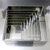 5cm Height 4-14 Inches Diagonal Length Square Shape 304 Stainless Steel Mousse Rings Cheesecake Tiramisu Cake Mould DIY Bakery