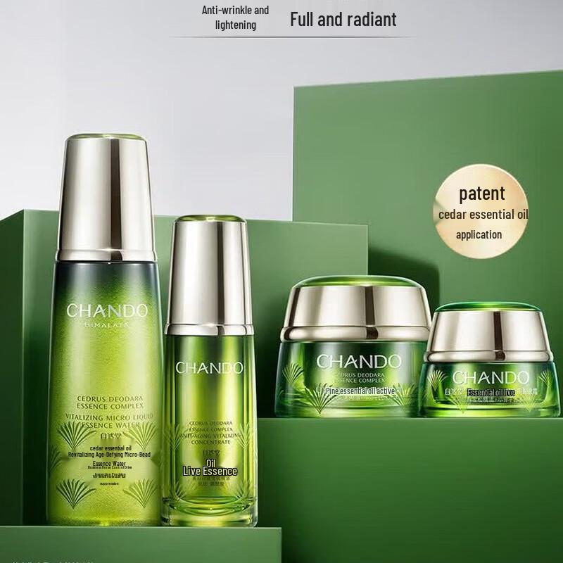 CHANDO Cedarwood Anti-Aging Revitalizing Set