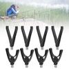 8PCS Plastic Durable Flexible Fishing Rod Alarm Holder Head Fish Pole Bracket Tool Accessory