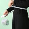 One Piece of a Flexible Measuring Tape, Designed for Precise Measurements, Suitable for Assessing Body Dimensions Such As Waist, Chest, And Thighs