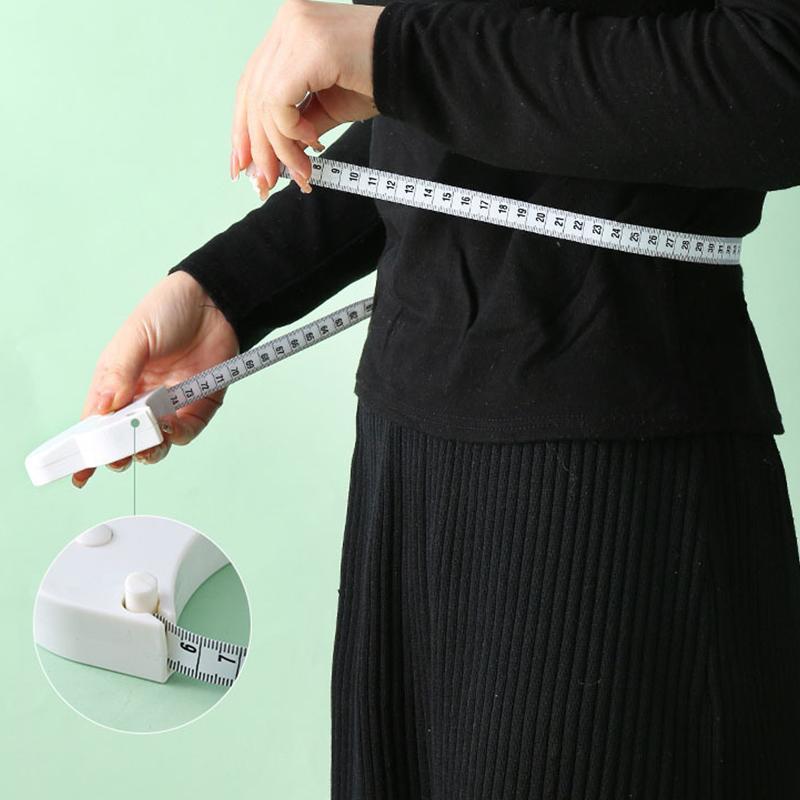 One Piece of a Flexible Measuring Tape, Designed for Precise Measurements, Suitable for Assessing Body Dimensions Such As Waist, Chest, And Thighs