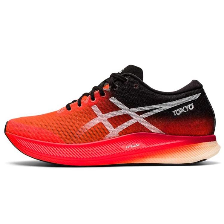 (WMNS) ASICS Metaspeed Edge Sport Shoes Sunrise-Red/Black Women s 1012B258-600 EU 38