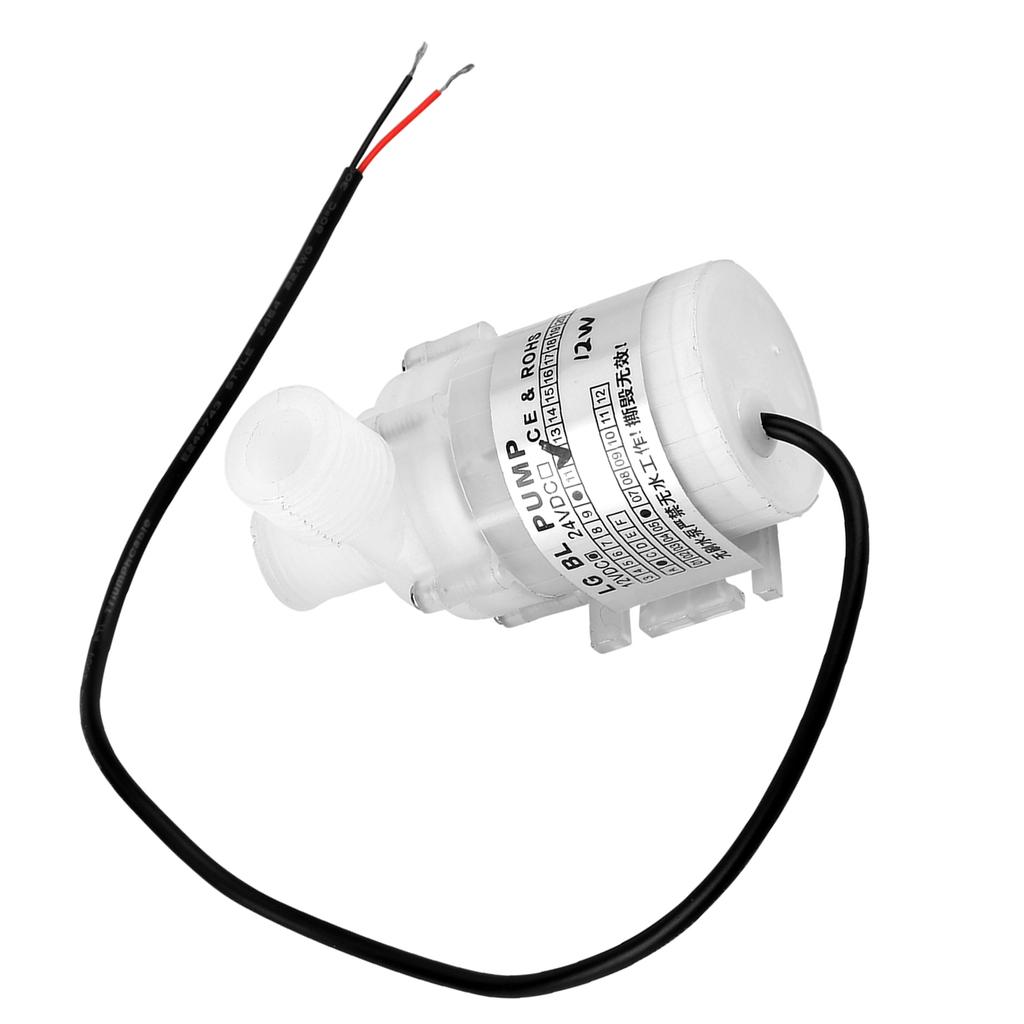 Ultratyst Mini DC 12V 12W Vit Livsmedelskvalitet Borstlös Dränkbar Vattenpump 3.5m Lyfthöjd