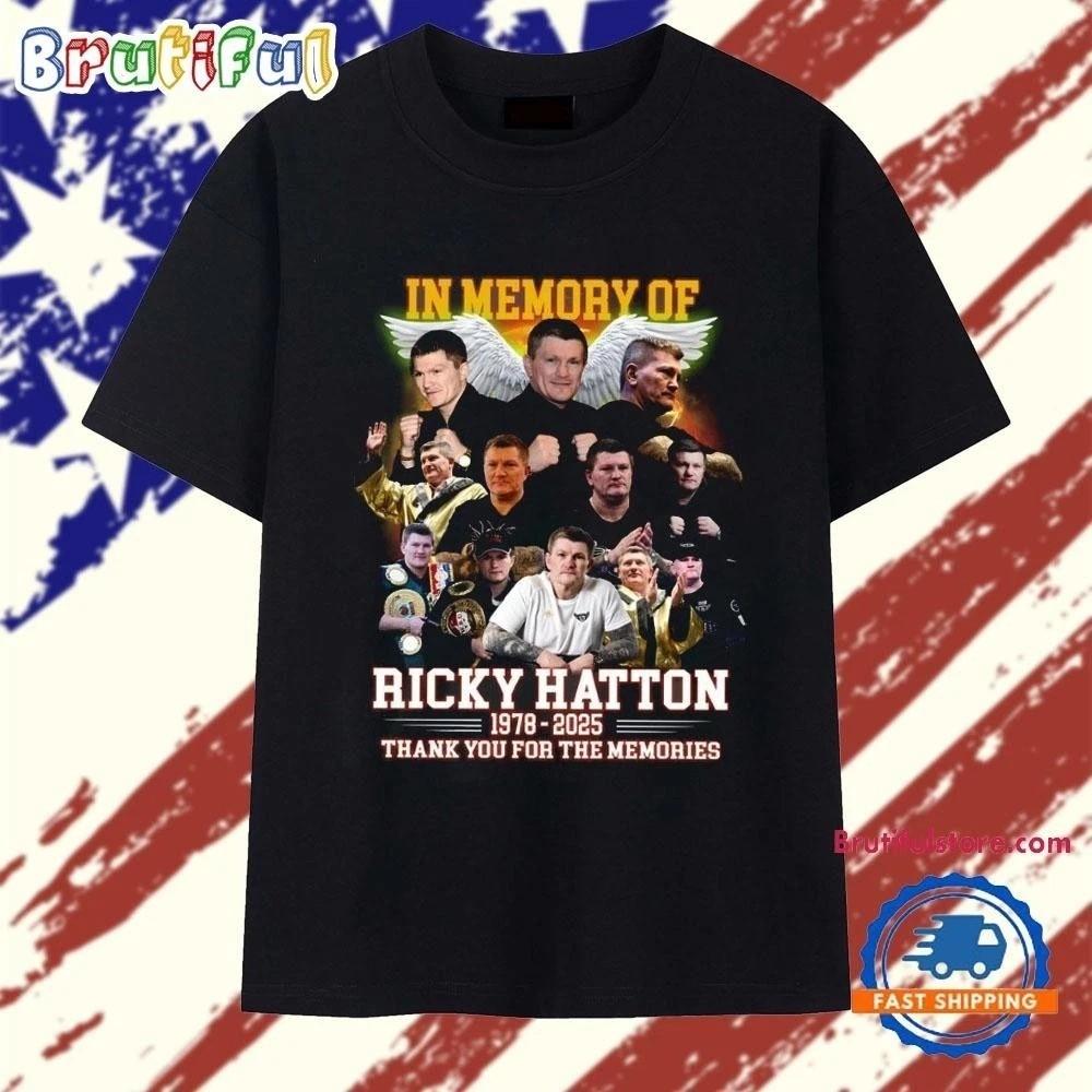 Ricky Hatton shirt 2025 Gift For Fan Full Size Gift For Fan CM126 Unisex T-Shirt XXL