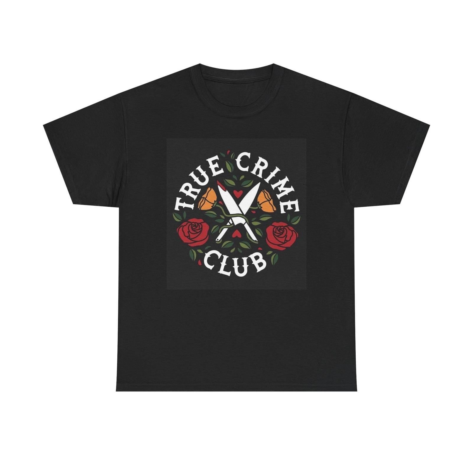 Men s and Women s T-shirts True Crime Club Graphic M