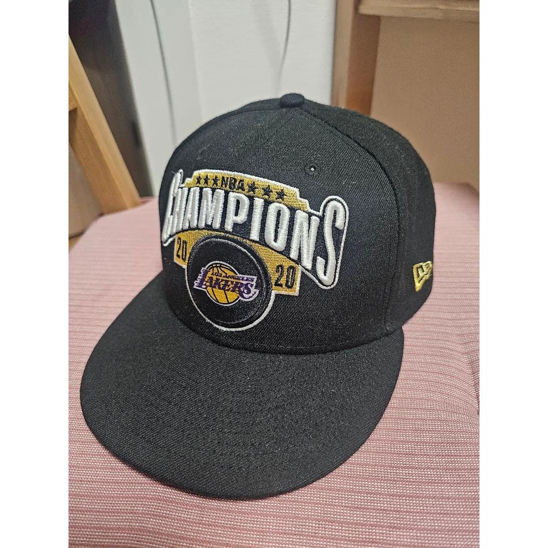 Used New Era Basketball Cap Los Angeles Lakers