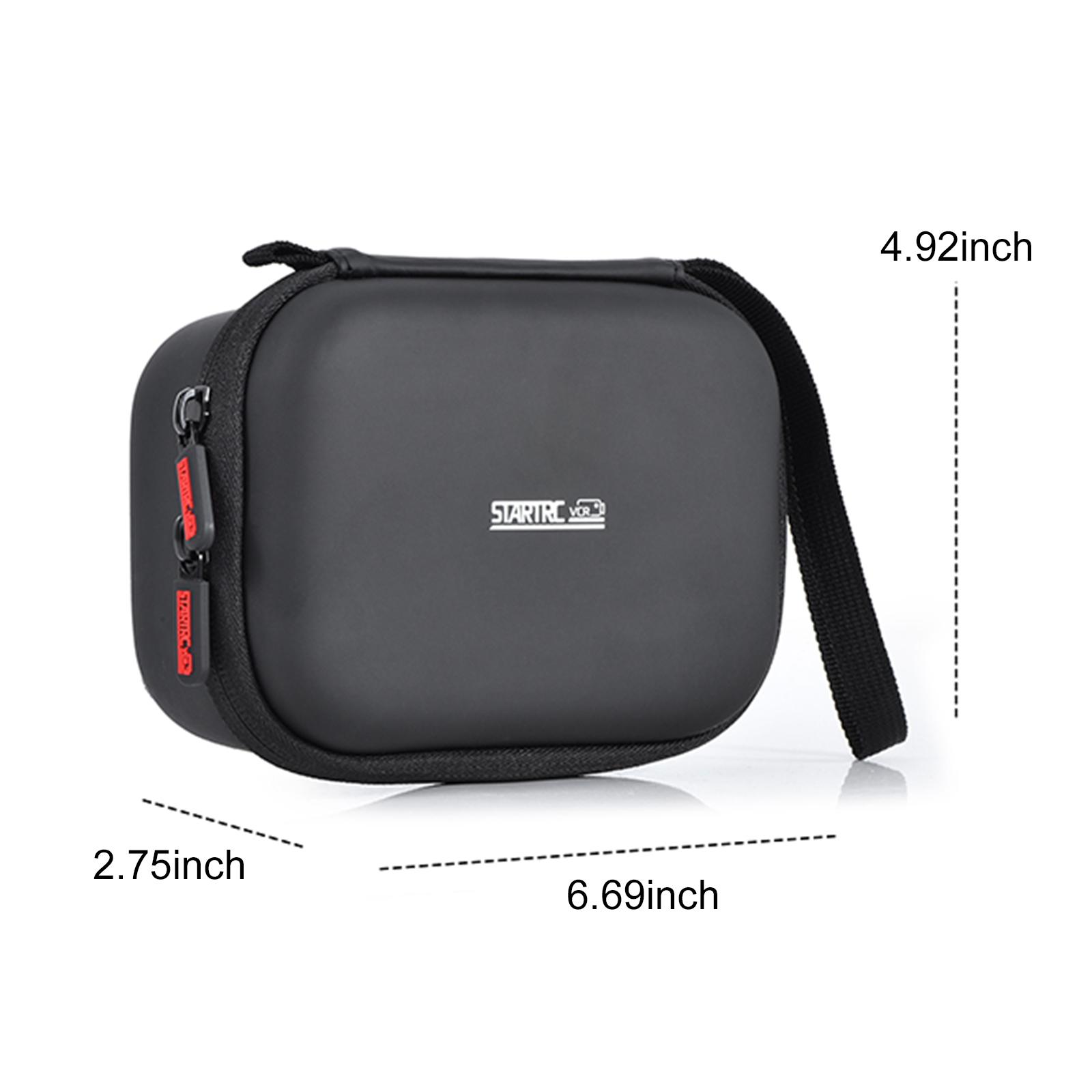 

PU Portable Carrying Case Shockproof Hard Shell Travel Storage Case with Wrist Strap for Insta360 Ace Pro 2 Xplorer Grip