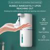 USB Rechargeable Electric 4 Level Adjustable Foam Soap DispenserAutomatic Soap Dispenser Touchless Foaming Soap Dispenser 400ml