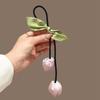 Nieuwe Zoete Bloem Olifant Roze Tulp Haar Touw voor Vrouwen Mode Strik Bloem Kwasten Haarband Accessoires Cadeaus