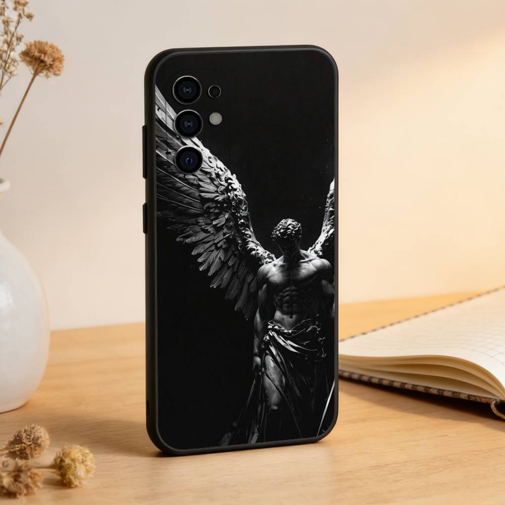 

Ancient Greek statues Phone Case Black Silicone Soft For Samsung S25,S24,S21,S22,S23,S30,Ultra,S20,Plus,Fe,Lite Samsung S225G