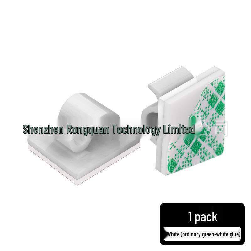 Self-Adhesive Ribbon Cable Clips – Wire Organizer and Buckles