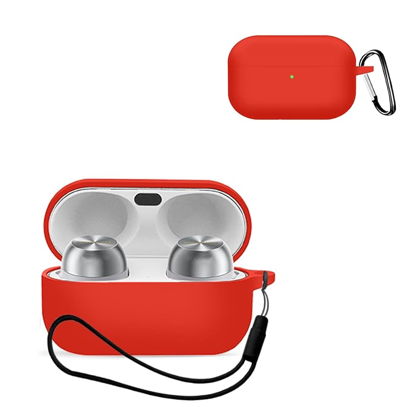 

For Technics EAH-AZ100 for case cover [KONXISA] Wireless earphones silicon material easy to wear Shockproof waterproof dustproof Washable (with