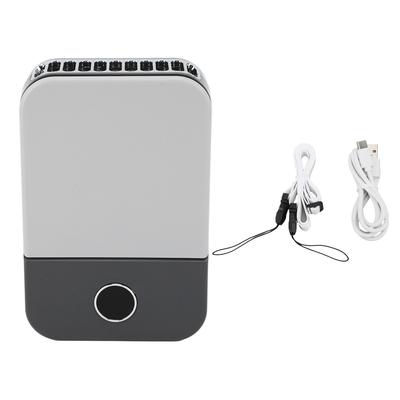 Tragbarer Nackenventilator Mini Hängender Nackenventilator mit Verstellbarem Lanyard USB Wiederaufladbar Leise 3 Windgeschwindigkeiten Tragbar Persönlich