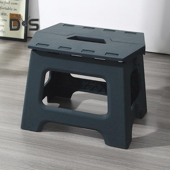 Складана лавка багатофункціональна підставка для ніг портативна подушка сидіння складна сходинка з безпечною ручкою для малюків та дітей похилого віку