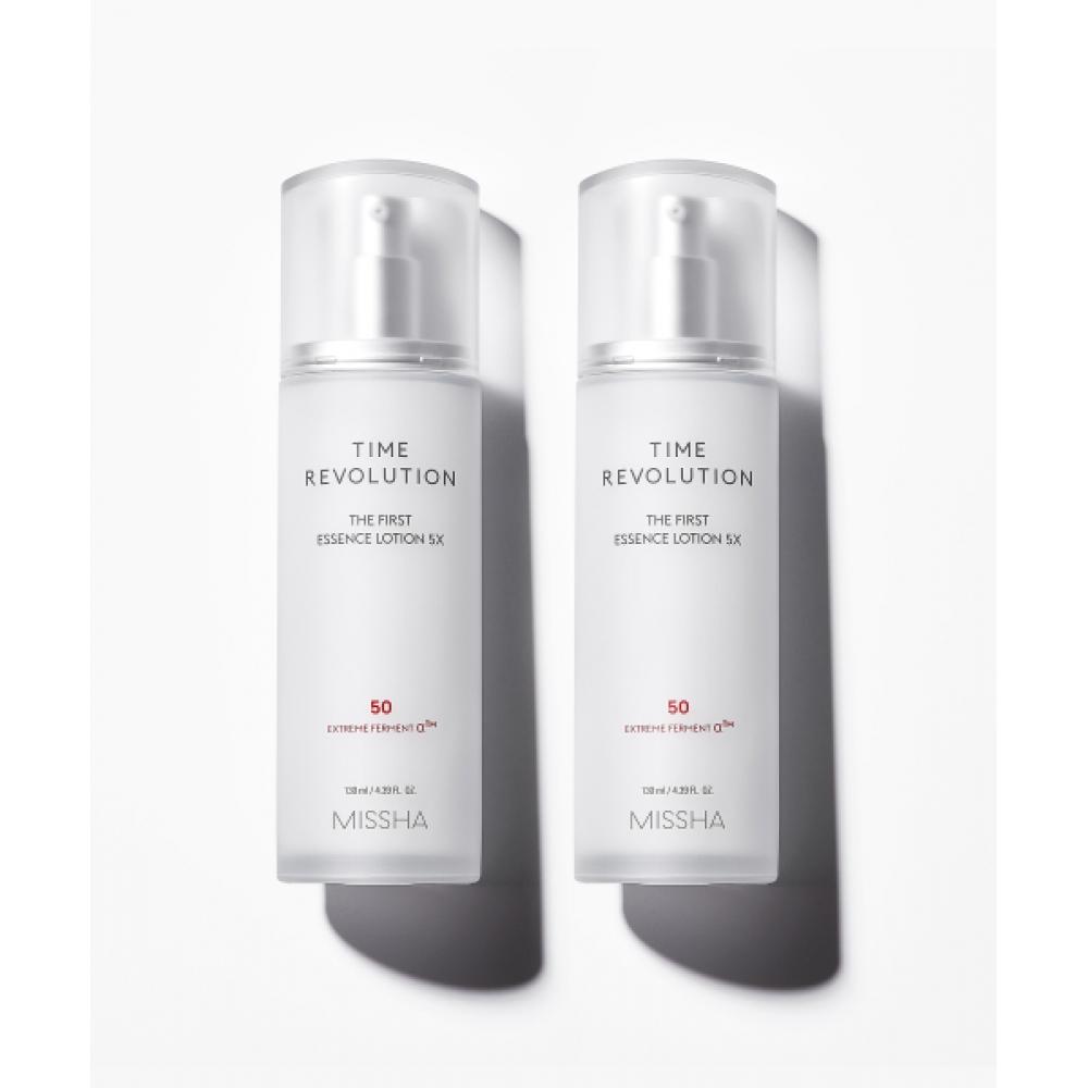 

Missha [2] Time Revolution The First Essence Lotion 5x 5th Generation 130ml FREE
