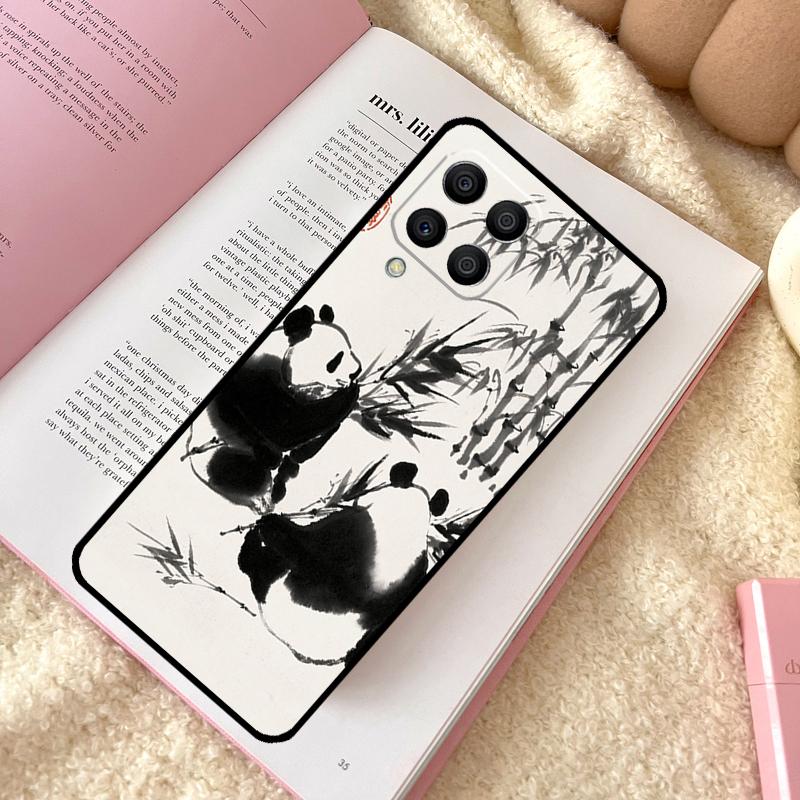 Chinese Bear Panda Case For Samsung Galaxy M31 M13 M11 M12 M14 M15 M06 M16 M36 M56 M53 M32 M52 M35 M55 M34 M54