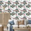 Cranes Among Flowers Wallpaper for Living Room and Bedroom 50x1000