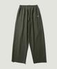 EASE Linen Elastic Waist Pants [Oversized Fit]_Khaki_Unisex