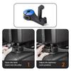 1Pc Hidden Car Hook Phone Holder Car Seat Headrest Hook Universal Car-mounted Multi-functional Mobile Phone Holder Car Accessory