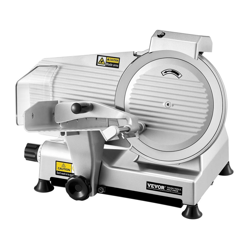 Meat Slicer 180W 10 Inch Electric Deli Food Slicer for Meat Bread Cheese