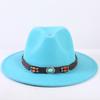 Popular European and American Classic Simple Flat-brimmed Top Hat Men's and Women's Fashionable and Elegant Versatile Jazz Hat Top Hat