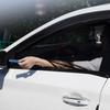 2/4PCS Car Sunshade Curtains Car Side Window Mesh Net Cover Car Curtains Car Innior Shade Screen Anti Mosquito Mesh Net for Car