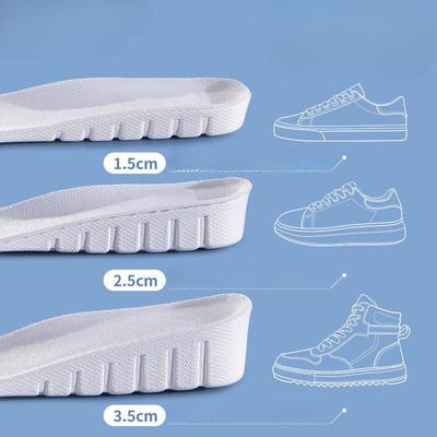 1 Pair Height Increase Insoles Breathable Comfortable Insoles for Women & Men