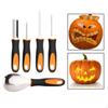 Zestaw do rzeźbienia dyni na Halloween, Profesjonalne narzędzia tnące, Stalowy zestaw