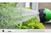 Multifunctional Plastic Garden Sprinkler Gun: Flower, Vegetable Watering & Car Wash Nozzle