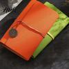 Thick Paper Notebook A6 Faux Leather Journal Notebook 6 Ring Loose Leaf