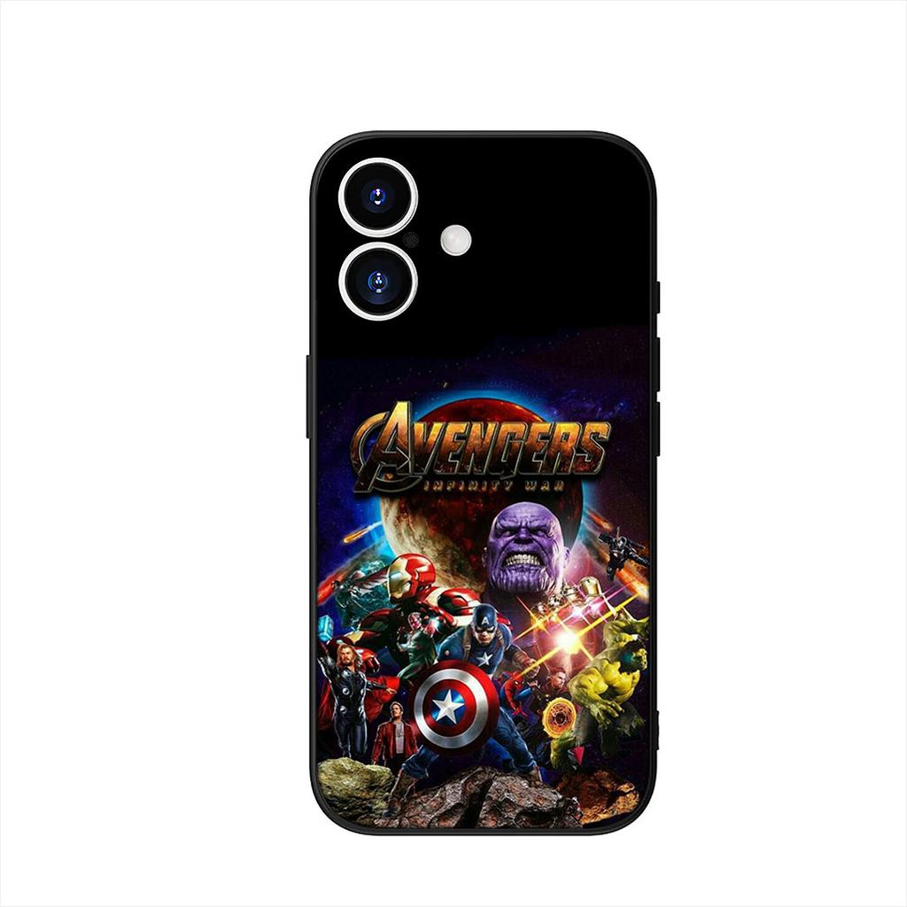 Phone Cover for OPPO A18 A16 A17 A38 A54 A40 A60 A80 A78 A79 A57 A55 A96 A15 A12 Case Marvel Avengers Thanos Super hero Casing