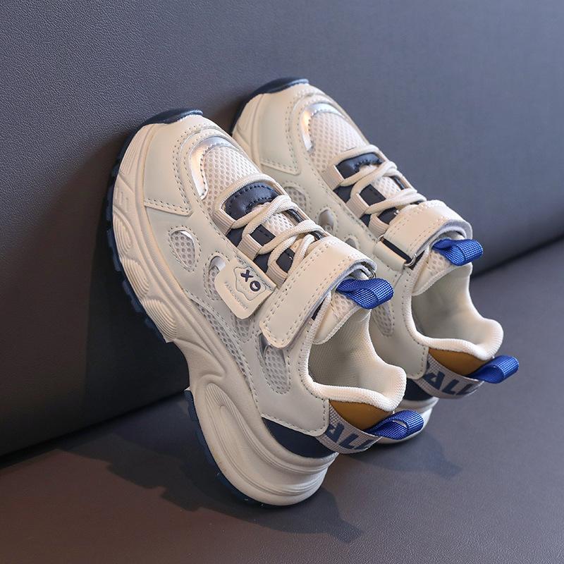 

Кроссовки для мальчиков сетчатые дышащие осенние новые 2025 детские папины кроссовки для девочек подростковые модные беговые кроссовки 26-31 6 pairs