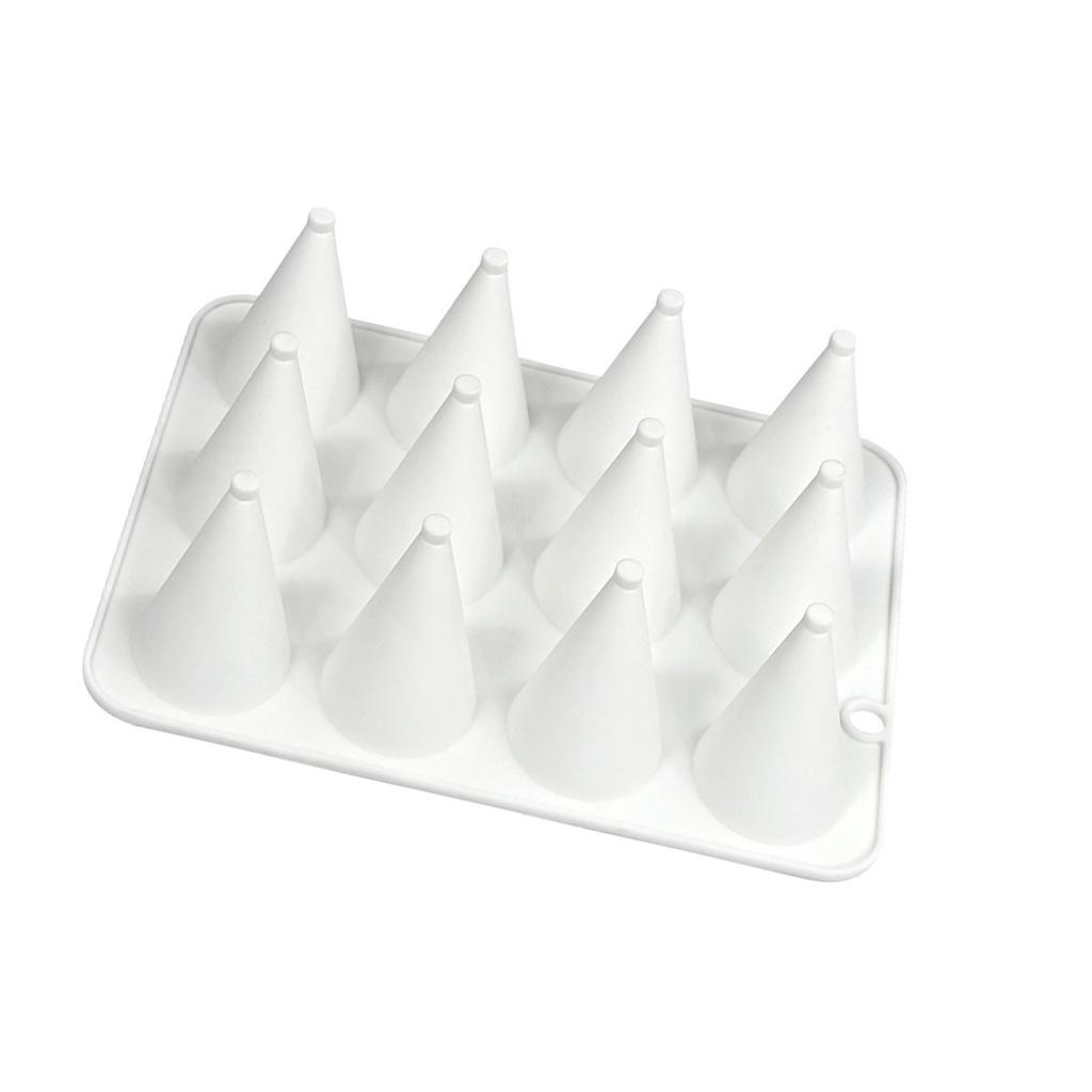 Silikonové formy ve tvaru kužele Fondant Mousse Formy na dort Výroba pečiva Formy na čokoládu Nástroj na pečení a zdobení Nepřilnavý