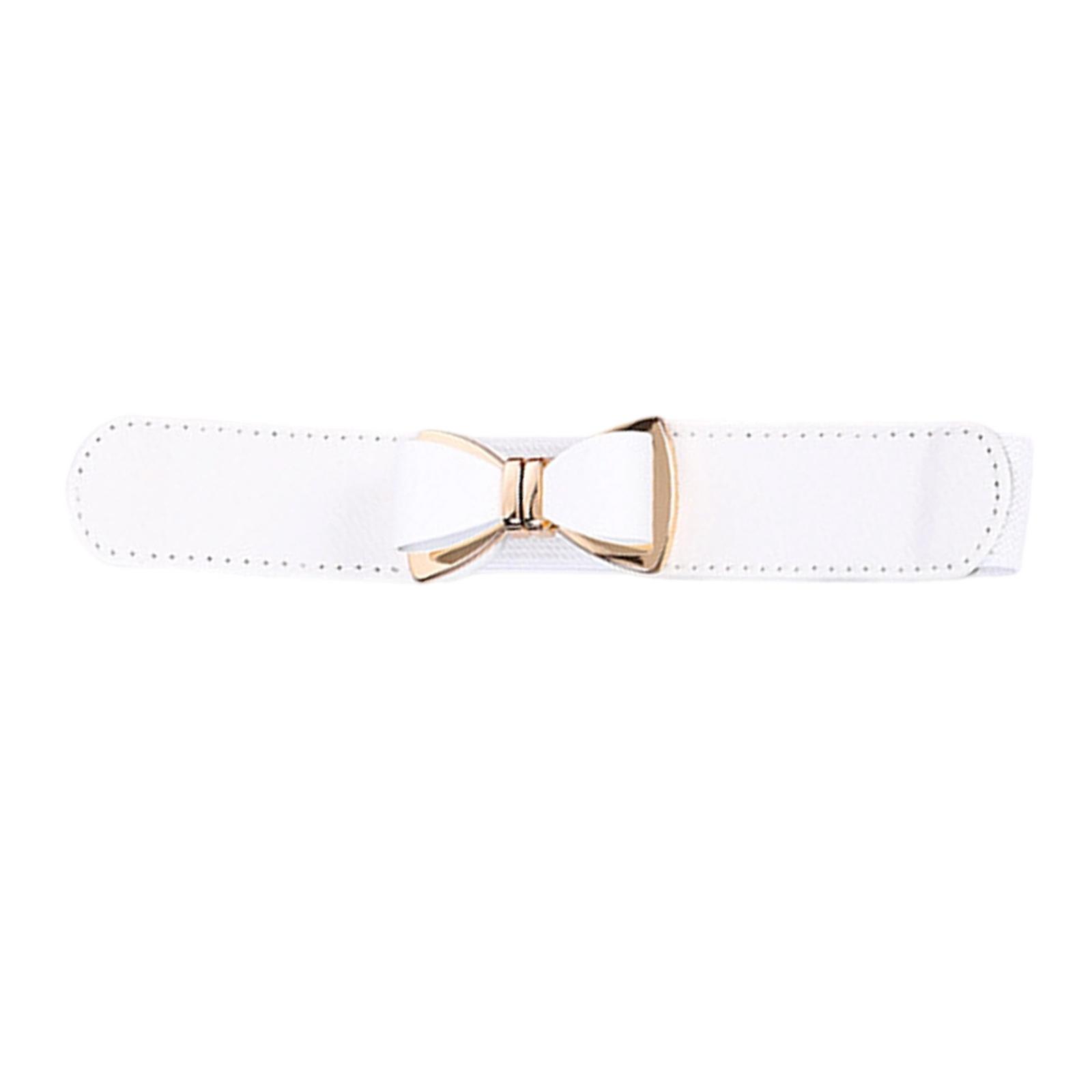 

Elastic Waist Cincher for Women Adjustable Stretch Waist Belt with Decorative Buckle For Dresses Coats Jackets 3