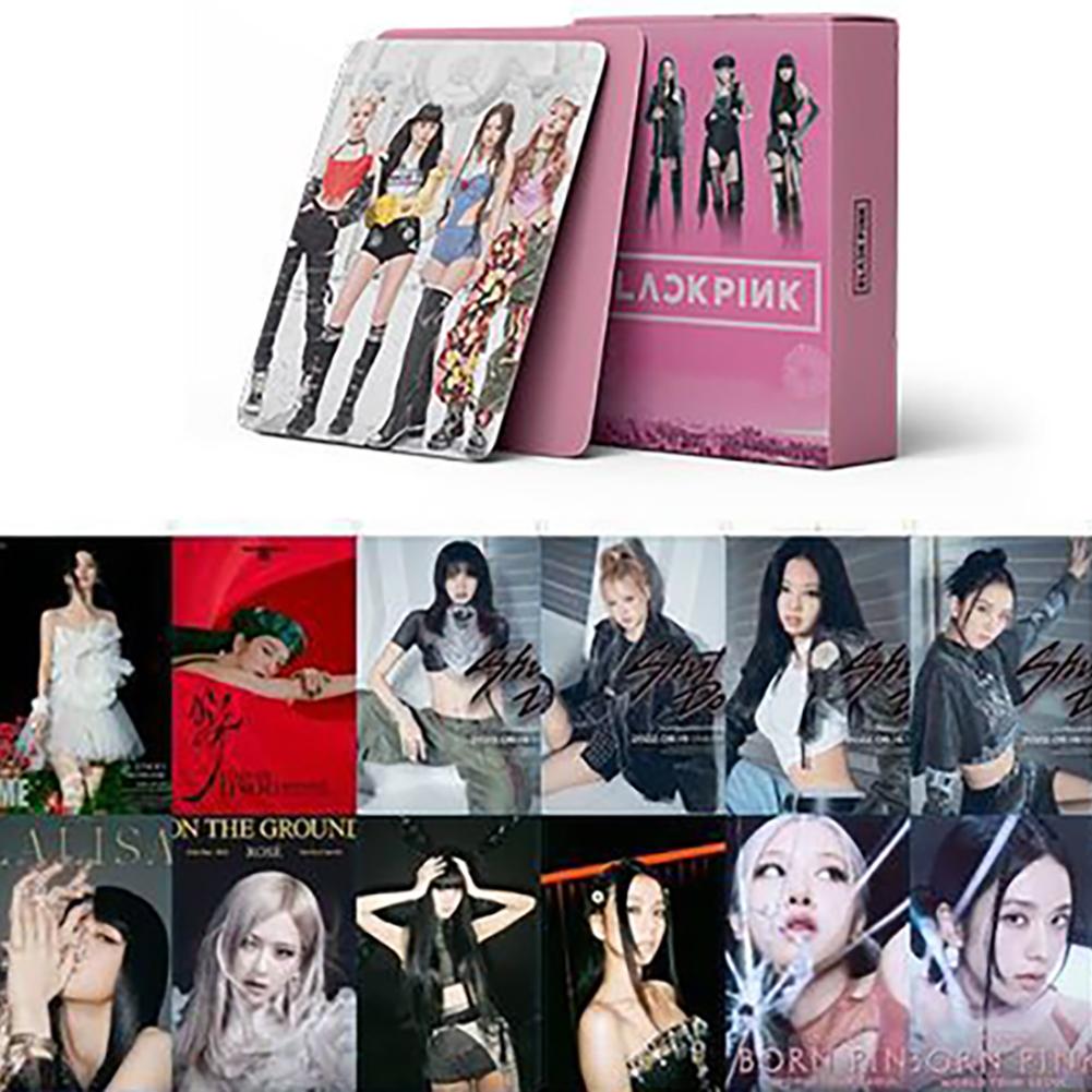 55Pcs/Set Kpop Music Bands Photocards Hd Photos Poster Fans Album Collection Cards For Fans Gift