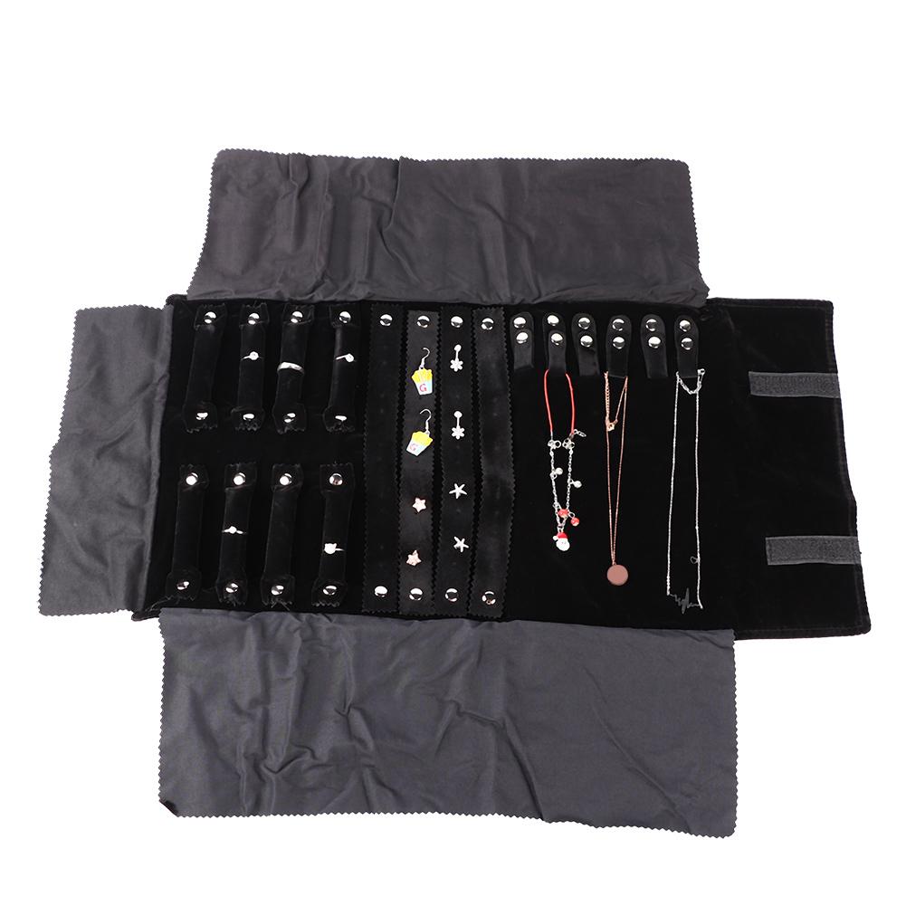 

Multi functional Jewelry Storage Bag Earrings Necklace Bracelet Organizer Holder