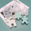 Reindeer Silicone Candle Molds Christmas Tree Gingerbread Man Scented Candle Making Supplies DIY Soaps Mould Home Decor
