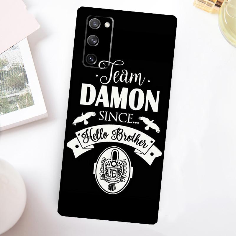 Damon Salvatore Phone Case For Samsung Galaxy S25 S24 S23 S26 Ultra S20 FE S21 FE S22 Plus S10 S25 FE Cover