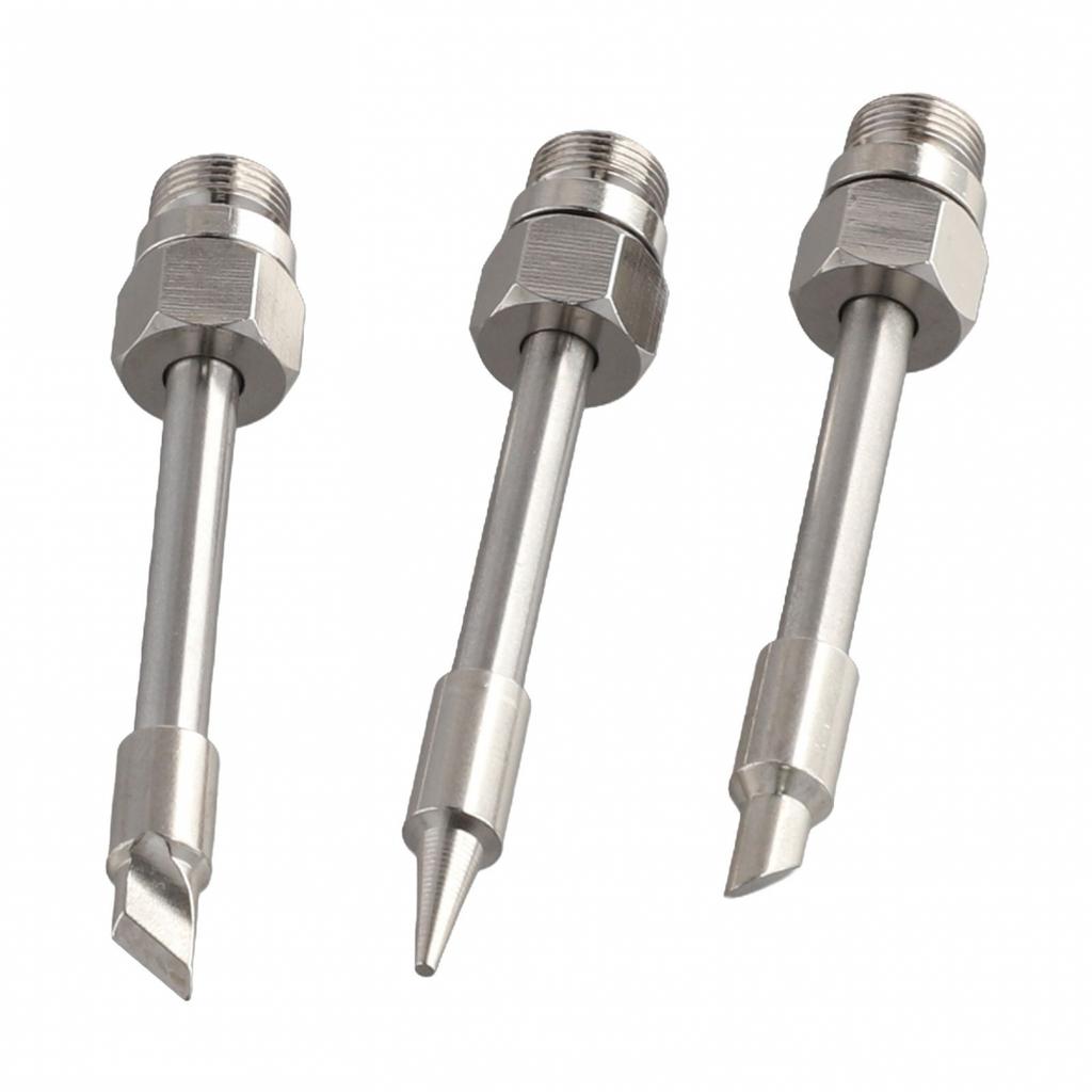 Mini Portable Soldering Iron Tips for 510 Interface Set of 3 2 inch Copper