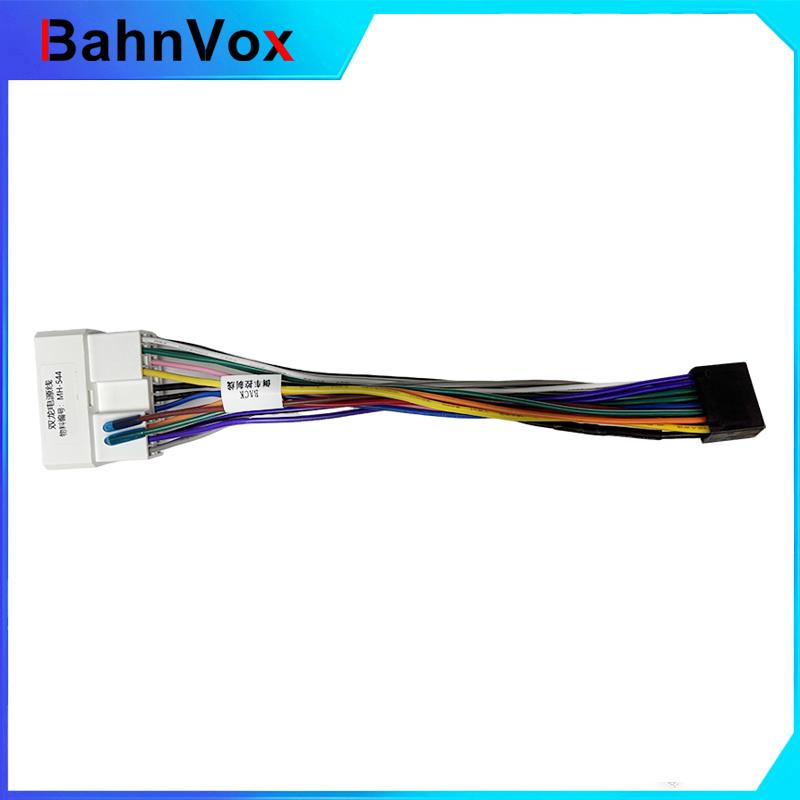 

Car 16pin Wiring Harness Adapter Android Radio Power Cable For Ssangyong Actyon Buick Chevrolet чорний