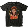 David Bowie Space Oddity T-Shirt Herren Lizenziert Rock N Roll Band Musik T-Shirt Schwarz