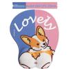 Cartoon Cute Girl 3D Silicone Mouse Pad with Wrist Rest for Office & Esports