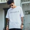 Summer Men T-shirt Chinese Harajuku Trend Personality Tees Oversized Soft Casual Tops Couple O-neck Short Sleeve Shirt