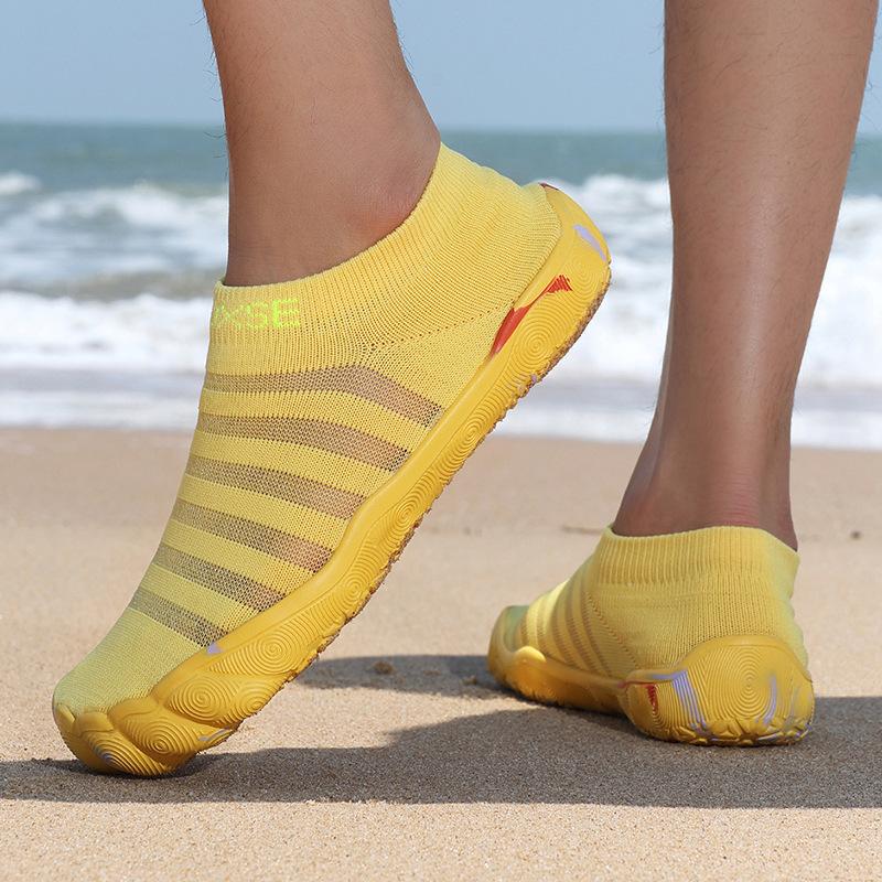 New beach shoes men's and women's summer non-slip diving snorkeling shoes seaside beach beach barefoot wading shoes fitness shoes