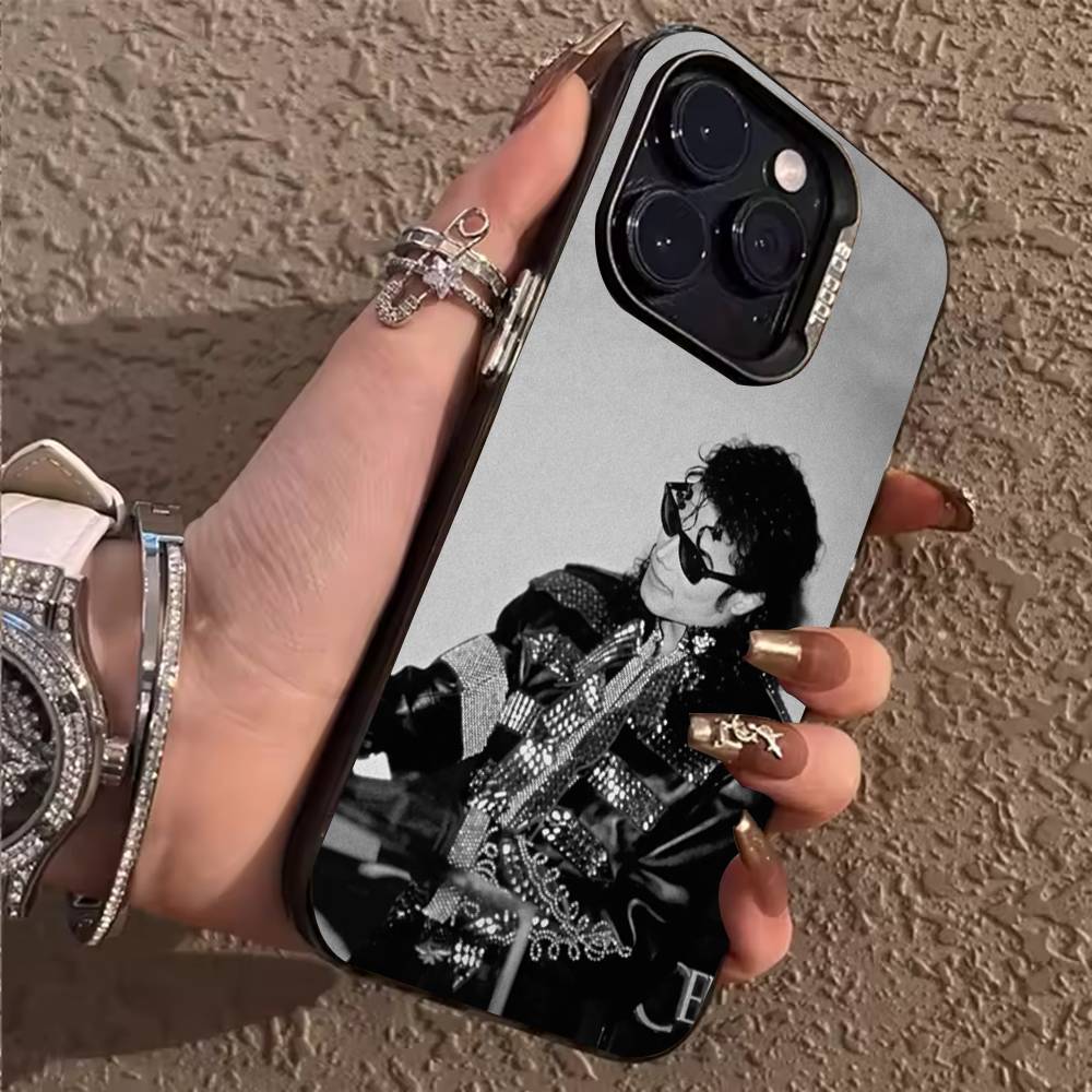 

M-Michael J-Jackson Чохол для телефону для iPhone 17,16,15,14,13,12,11,Pro,X,Xs,Max,Plus Ударостійкий чохол iPhoneX