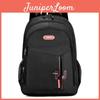 Letter Printed Oxford Fabric Business Laptop Backpack With Lightweight Design For High School Students